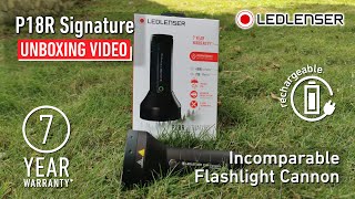 Ledlenser P18R Signature Series Flashlight Unboxing Video  LED Lenser Ledlenser Malaysia [upl. by Ahselaf]