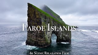 Faroe Islands 4K  Scenic Relaxation Film With Inspiring Music [upl. by Yi]