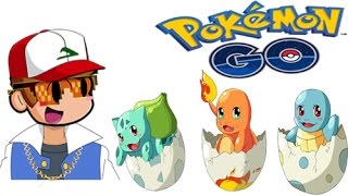 Pokémon GO How To Hatch Charmander Squirtle and Bulbasaur from Eggs [upl. by Weslee]