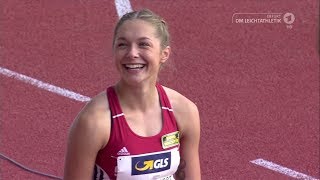 DM Erfurt 2017  100m Frauen [upl. by Atram]