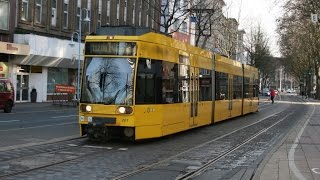 Tramway  Straßenbahn Mülheim an der Ruhr [upl. by Acirretahs]