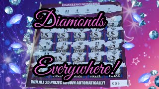 The 💎Diamonds💎 were Dazzling baby 🔥Ohio Lottery🔥 scratchoffs diamond fyp explorepage winner [upl. by Laughton725]