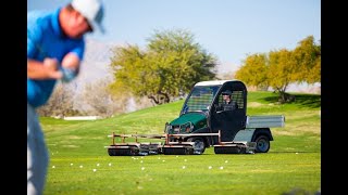 Paul drives and reviews a golf course driving range picker [upl. by Sarena]