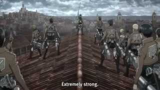 Shingeki No Kyojin Episode 7 Epic Mikasa [upl. by Yraeg]