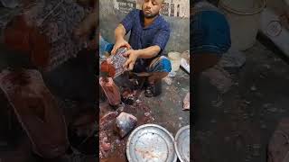 Amazing Cutting Skills  Giant CatlaCarp Fish Cutting In Bangladeshi Fish Market [upl. by Saimon]