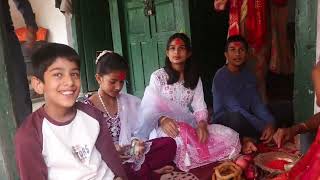 How to celebrate Dashain festival in Nepal Dashain 2081 by Gopal amp Satya devi Bhandari family [upl. by Silenay]