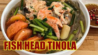 Delicious Salmon Head Tinola  Thea’s Kitchen [upl. by Shanleigh143]