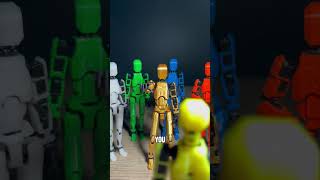 Who is the imposter🤫 Figure link in channel🔗 actionfigures t13 dummy toy lego figure [upl. by Atteuqaj]