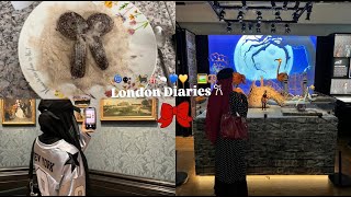 London Diaries🌹Coraline Exhibition National Gallery Baking Out With Friends Life 4 Cuts Food [upl. by Hasty]