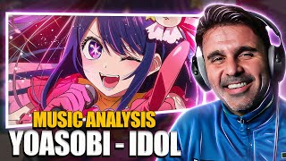 MUSIC DIRECTOR REACTS  YOASOBI「アイドル」Oshi no Ko OP [upl. by Plotkin]