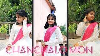 choncholo mon anmona hoy debjani das dance cover singer souradipta ghosh [upl. by Twelve]