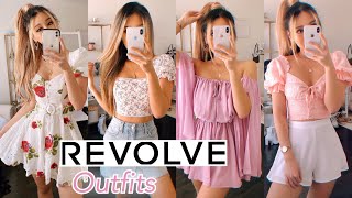 20 REVOLVE Outfits  Try on Haul amp Review 2020 [upl. by Zavala]