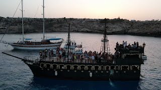 Joe T Vannelli  Lampedusa Boat Party  Cala Creta Italy [upl. by Ary313]