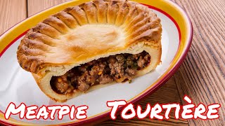 How to Pronounce – Comment Prononcer  Tourtière Meat piePie dishPie [upl. by Peria]