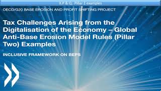 OECD Pillar 2 Examples 2022 [upl. by Barolet]