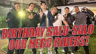 BIRTHDAY SURPRISE WITH THE REAL HEROES  Ruru Madrid [upl. by Lubba]