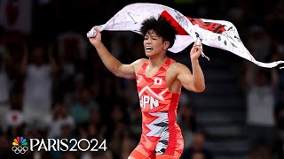 Japans Kiyooka Kotaro dominates mens 65kg freestyle gold medal match  Paris Olympics  NBC Sports [upl. by Atcliffe]