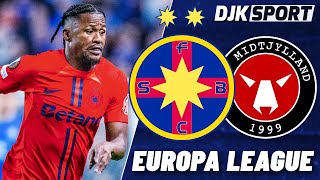 🔴 FCSB  MIDTJYLLAND 20  UEFA EUROPA LEAGUE  LIVE FCSB 2024 [upl. by Llegna226]