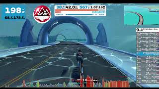 24630 Zwift Epic Race  SnowmanSnowman 1 Laps 44 km [upl. by Chas244]