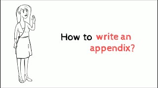 How to write an appendix  MakeMyAssignmentscom [upl. by Adriaens]