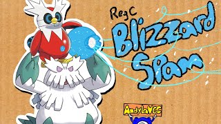 BLIZZARD SPAM GOES BRRRR Feat Iron Bundle and Abomasnow  Pokémon SV VGC Regulation C [upl. by Yrem]