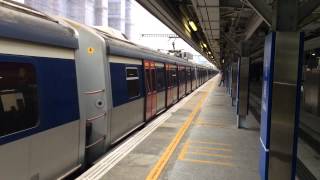 Hong Kong Trains Intercity amp EMUs at Tai Wai Station [upl. by Samot]