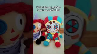 How 2 take care of palm knee tadc pomni plushies how2 [upl. by Barncard]