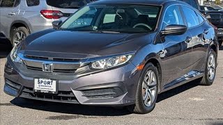 Used 2017 Honda Civic Silver Spring MD Rockville MD P6425 [upl. by Aletsirc]