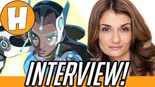 Overwatch Voice Actors  Anjali Bhimani Symmetra Interview  Hammeh [upl. by Enixam685]