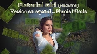 Material girl  Madonna  Version en español [upl. by Giulia]