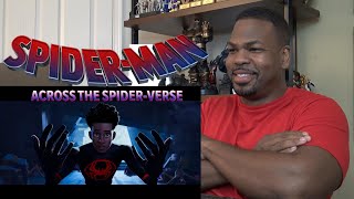 SPIDERMAN ACROSS THE SPIDERVERSE  Teaser  Trailer Out April 4  Reaction [upl. by Neyr]