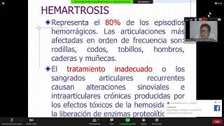 HEMOFILIA A Y B COAGULACIÓN INTRAVASCULAR DISEMINADA CIDDr Ramiro Ajhuacho [upl. by Cirdnek]