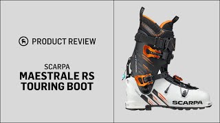 Scarpa Mens Maestrale RS Alpine Touring Boot  GH Review [upl. by Arney336]