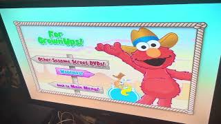 Elmo’s World Wild Wild West 2001 DVD Menu Walkthrough [upl. by Lehcyar]