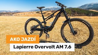 Ako jazdí Lapierre Overvolt AM 76 [upl. by Saval]