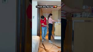 Romance After Marriage❤️😂 swatimonga rajatswati couplegoals relatable funny comedy ytshorts [upl. by Orland]