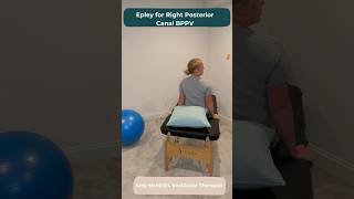 Epley Maneuver Right Ear BPPV Vertigo Exercises 🫨 vestibular dizzy vertigo bppv shorts [upl. by Frodine]