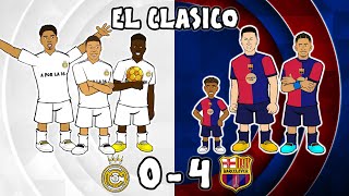 04🔥 Real Madrid vs FC Barcelona El Clasico 2024 Goals Highlights [upl. by Aytida]