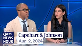 Capehart and Johnson on Harris running mate shortlist and Trumps latest attacks [upl. by Lledualc]