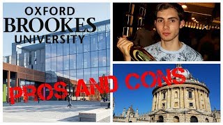 Pros and Cons of Oxford Brookes University [upl. by Shanie]