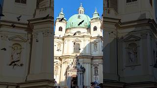 Vienna 🇦🇹 Austria St Peters Church 2024 vienna austria travel dianam88 shorts youtubeshorts [upl. by Mailliwnhoj23]