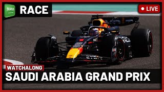 F1 Live Saudi Arabia GP Race  Watchalong  Live Timings  Commentary [upl. by Phillis484]