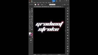 Adobe Illustrator Tips 2024  How to make Gradient Stroke ducthangds illustratortutorial [upl. by Nirtak]