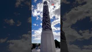 Vigeland Park Norway 🇳🇴 oslo norwaytravel youtubeshorts swedenmallu norwayamazing trains [upl. by Su957]