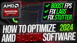 AMD Radeon Software BEST Settings For GAMING amp Performance  The Ultimate GUIDE 2024 ✅ [upl. by Mcgregor]