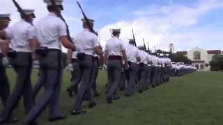 The Citadel Retreat Parade [upl. by Cleon211]