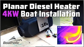 Planar Diesel Heater  Unboxing and Install  EP12 [upl. by Esil515]