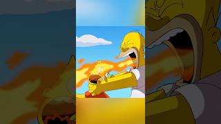 Homer Breathes Fire at Bart 🤣😂 simpsons shorts [upl. by Llerreg796]