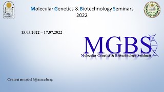 MGBS 2022  Nitenpyram pesticide and metabolic gene expression in D melano  Prof M A Ibrahim [upl. by Etteloiv]