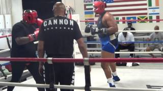 Trevor Bryan vs Shalon Jackson sparring at The Heavyweight Factory [upl. by Omura193]